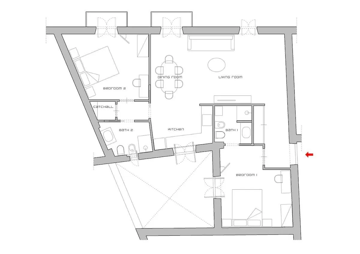 Design Apartment Rubina Rome